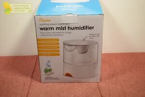 Crane Warm Mist Humidifier with Soothing Steam Treatment